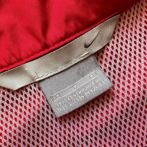 Vintage Y2K Nike Silver Tag 1/4 Zip Anorack Vented Windbreaker Jacket Men Medium - Picture 5 of 7